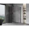 Mexen Mist T kabina prysznicowa uchylna 95 x 85 cm, transparent, czarna - 8A4T-095-085-70-00