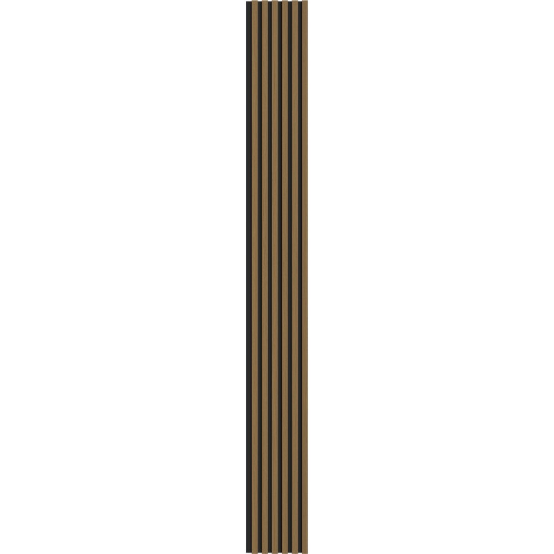 Mexen Lam-B próbka lameli ściennych, płyta HDF 4 mm, fornir techniczny, Teak Złocisty - S100-014-S