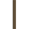 Mexen Lam-B próbka lameli ściennych 275 x 30 cm, płyta HDF 4 mm, fornir techniczny, Teak Złocisty - S100-014-S