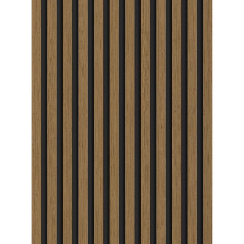 Mexen Lam-B próbka lameli ściennych, płyta HDF 4 mm, fornir techniczny, Teak Złocisty - S100-014-S