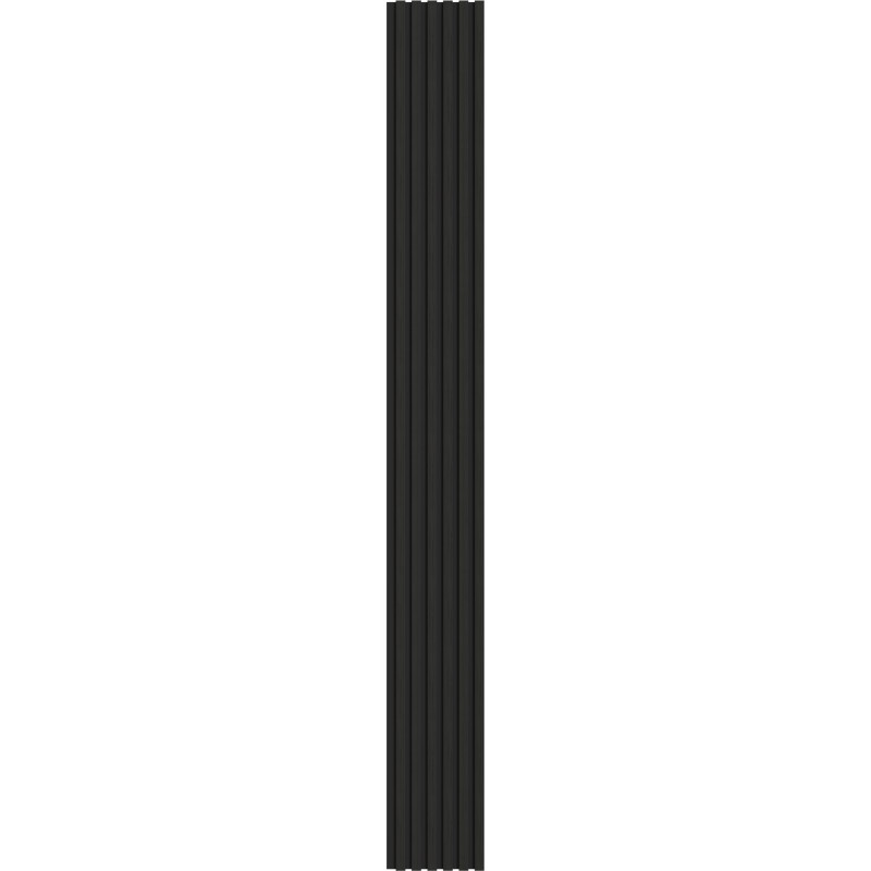 Mexen Lam-B próbka lameli ściennych, płyta HDF 4 mm, fornir techniczny, Heban Czarny - S100-023-S