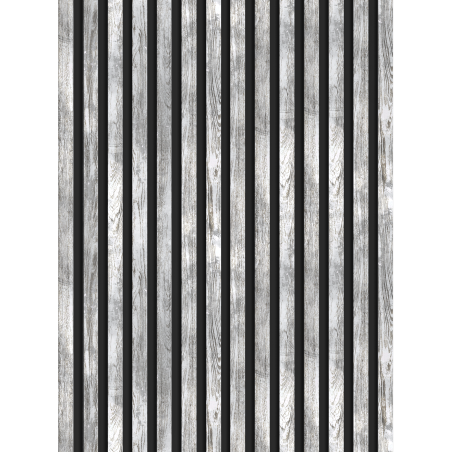 Mexen Lam-B próbka lameli ściennych 275 x 31,5 cm, płyta HDF 4 mm, Dąb Bielony - S100-064-S