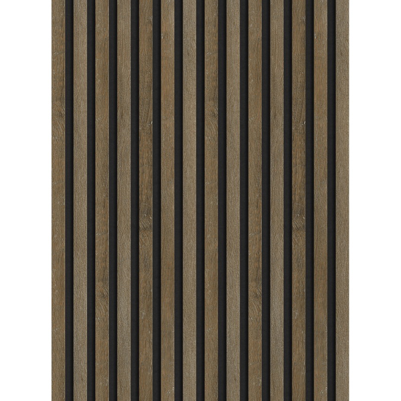 Mexen Lam-F próbka lameli ściennych akustycznych, filc 6 mm, Dąb Espresso - S105-065-S