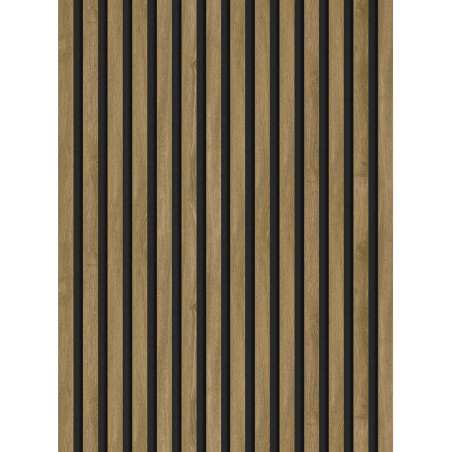 Mexen Lam-F próbka lameli ściennych akustycznych 275 x 31,5 cm, filc 6 mm, Dąb Klasyczny - S105-072-S