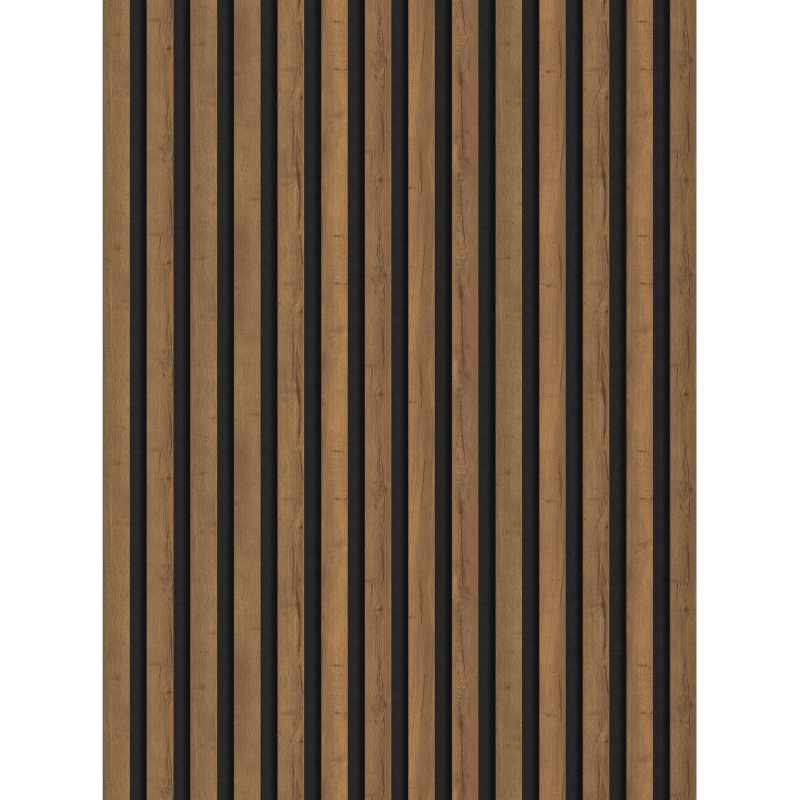 Mexen Lam-F próbka lameli ściennych akustycznych 275 x 31,5 cm, filc 6 mm, Dąb Mocca - S105-074-S