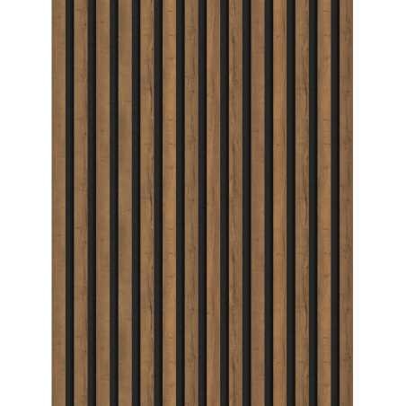 Mexen Lam-F próbka lameli ściennych akustycznych 275 x 31,5 cm, filc 6 mm, Dąb Mocca - S105-074-S