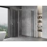 Mexen Mist Duo kabina prysznicowa uchylna 90 x 85 cm, transparent, chrom - 8A4-090-085-01-00
