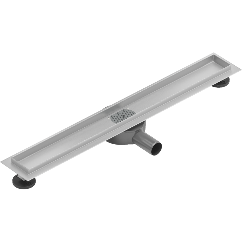 Mexen Flat 360° korpus do odpływu liniowego obrotowy 70 cm, inox - 1040070
