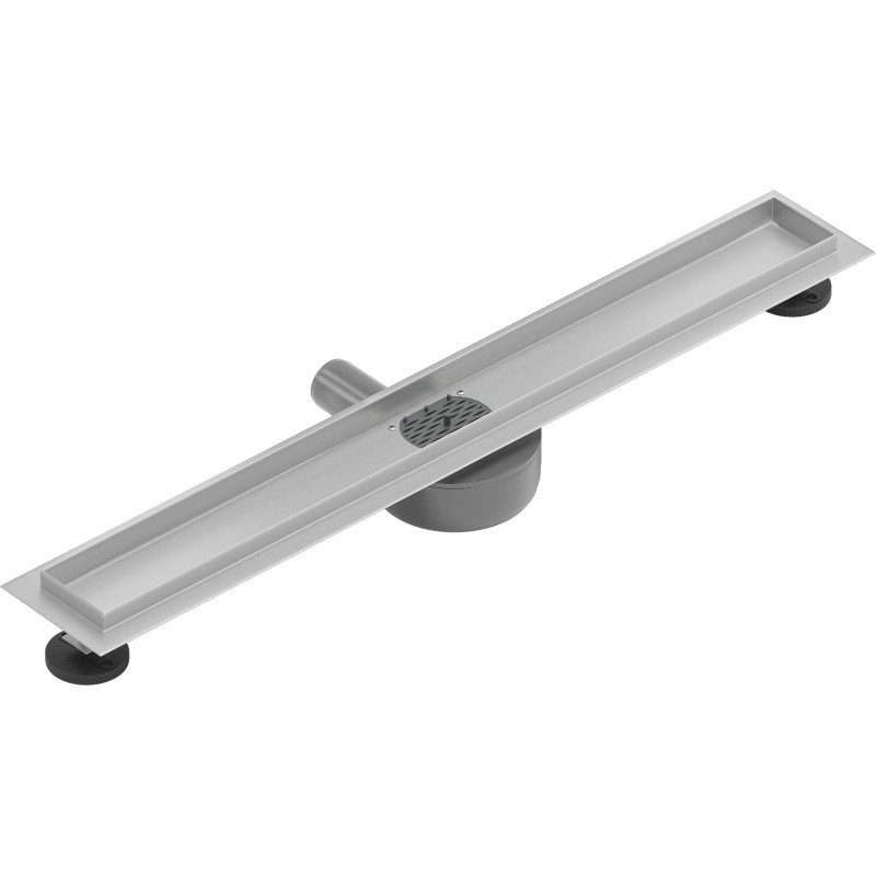 Mexen Flat 360° korpus do odpływu liniowego obrotowy 60 cm, inox - 1040060