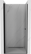 Mexen Pretoria drzwi prysznicowe uchylne 100 cm, transparent, czarne - 852-100-000-70-00