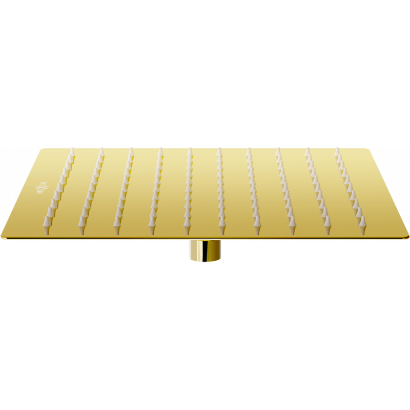Mexen Slim deszczownica 25 x 25 cm, złota - 79125-50