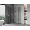 Mexen Mist L Duo kabina prysznicowa uchylna 90 x 90 cm, transparent, chrom - 8A4L-090-090-01-00