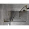 Mexen Mist L Duo kabina prysznicowa uchylna 105 x 95 cm, transparent, złota - 8A4L-105-095-50-00