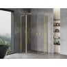 Mexen Mist L Duo kabina prysznicowa uchylna 105 x 95 cm, transparent, złota szczotkowana - 8A4L-105-095-55-00