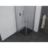 Mexen Pretoria Duo kabina prysznicowa uchylna 100 x 100 cm, transparent, chrom - 852-100-100-02-00