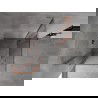Mexen Mist L Duo kabina prysznicowa uchylna 105 x 105 cm, transparent, miedź szczotkowana - 8A4L-105-105-65-00