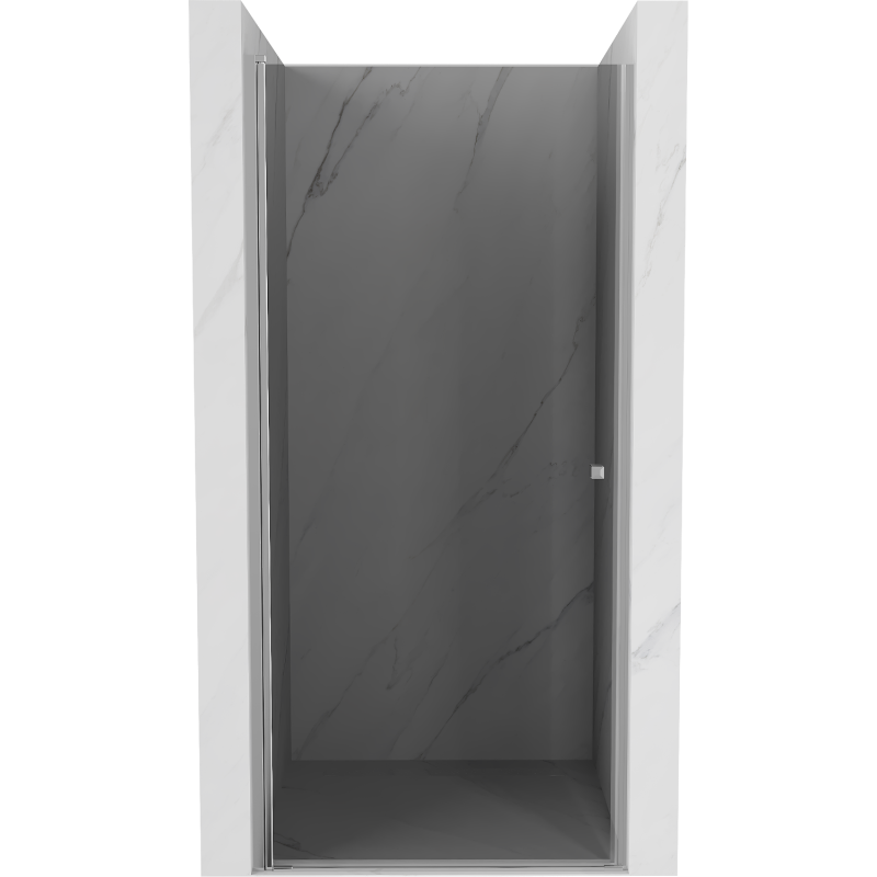 Mexen Pretoria drzwi prysznicowe uchylne 100 cm, grafit, chrom  - 852-100-000-01-40