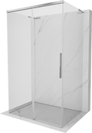 Mexen Rox-3S L kabina prysznicowa 3-ścienna rozsuwana 135 x 70 cm, transparent, chrom - 8C2L-135-070-01-00-3S