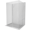 Mexen Rox-3S kabina prysznicowa 3-ścienna rozsuwana 150 x 80 cm, transparent, biała - 8C2-150-080-20-00-3S