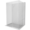 Mexen Rox-3S L kabina prysznicowa 3-ścienna rozsuwana 125 x 75 cm, transparent, biała - 8C2L-125-075-20-00-3S