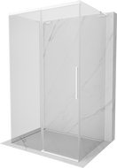 Mexen Rox-3S L kabina prysznicowa 3-ścienna rozsuwana 105 x 95 cm, transparent, biała - 8C2L-105-095-20-00-3S