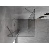 Mexen Mist-H Duo kabina prysznicowa uchylna 70 x 70 cm, transparent, chrom - 8A5-070L-070P-01-00