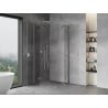 Mexen Mist-H Duo kabina prysznicowa uchylna 75 x 75 cm, transparent, chrom - 8A5-075L-075P-01-00