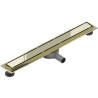 Mexen Flat 360° M13 odpływ liniowy obrotowy 2w1 70 cm, złoty - 1510070-40