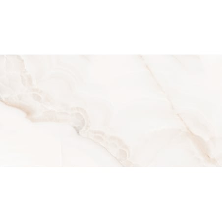 Mexen Onyx White próbka gresu szkliwionego rekt. G1, płytka podłogowo-ścienna 120 x 60 cm, połysk - TL106-01-S