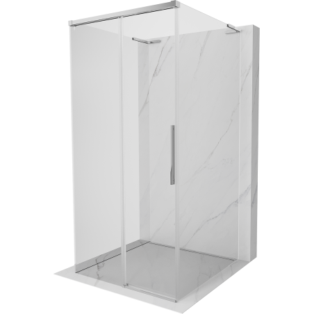 Mexen Rox-3S L kabina prysznicowa 3-ścienna rozsuwana 120 x 120 cm, transparent, chrom - 8C2L-120-120-01-00-3S