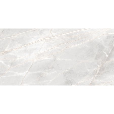 Mexen Cressida White próbka gresu szkliwionego rekt. G1, płytka podłogowo-ścienna 120 x 60 cm, połysk - TL135-01-S