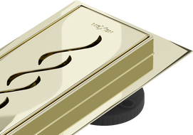 Mexen Flat 360° M18 odpływ liniowy obrotowy 70 cm, złoty - 1523070-40