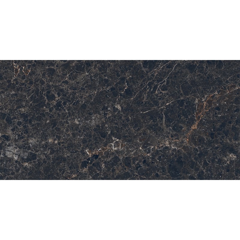 Mexen Slik Emperador Black próbka gresu szkliwionego rekt. G1, płytka podłogowo-ścienna 120 x 60 cm, wysoki połysk - TL207-01-S