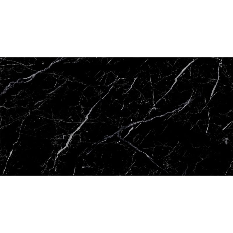 Mexen Simba Black próbka gresu szkliwionego rekt. G1, płytka podłogowo-ścienna 120 x 60 cm, wysoki połysk - TL210-00-S