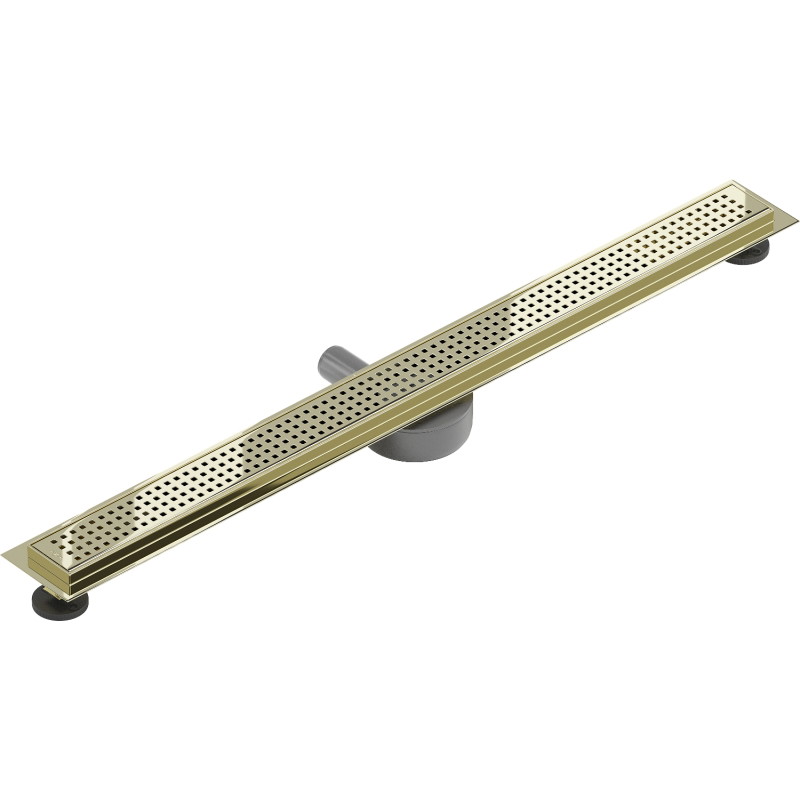 Mexen Flat 360° M08 odpływ liniowy obrotowy 80 cm, złoty - 1525080-40