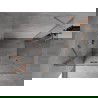 Mexen Mist-H Duo kabina prysznicowa uchylna lewa 80 x 75 cm, transparent, miedź szczotkowana - 8A5-080L-075P-65-00