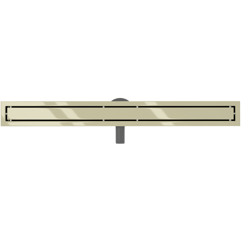 Mexen Flat 360° M13 odpływ liniowy obrotowy 2w1 80 cm, złoty - 1510080-40