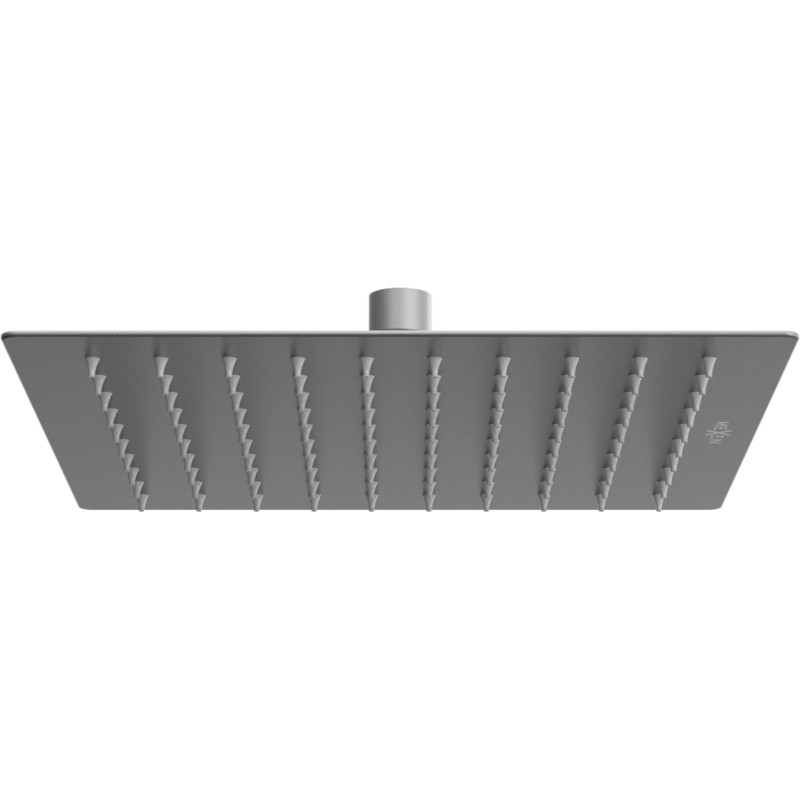 Mexen Slim deszczownica 25 x 25 cm, gun gray szczotkowany - 79125-66