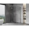 Mexen Mist-H L Duo kabina prysznicowa uchylna lewa 75 x 70 cm, transparent, chrom - 8A5L-075L-070P-01-00