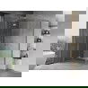 Mexen Mist-H L Duo kabina prysznicowa uchylna lewa 80 x 70 cm, transparent, chrom - 8A5L-080L-070P-01-00