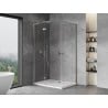 Mexen Mist-H L Duo kabina prysznicowa uchylna lewa 95 x 70 cm, transparent, chrom - 8A5L-095L-070P-01-00