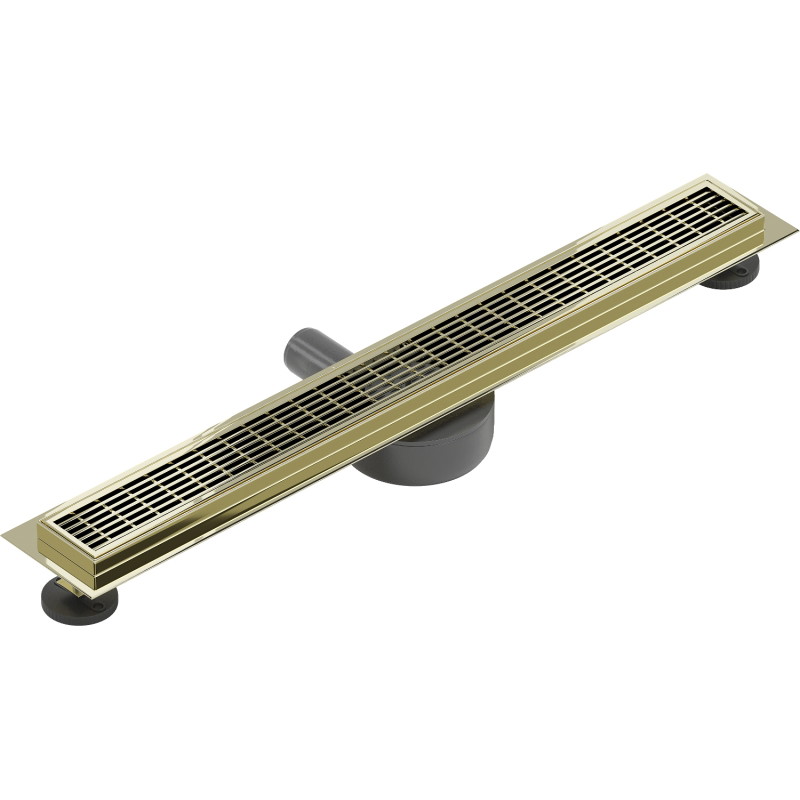 Mexen Flat 360° M33 odpływ liniowy obrotowy 70 cm, złoty - 1533070-40
