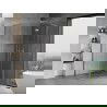 Mexen Mist-H L Duo kabina prysznicowa uchylna prawa 75 x 100 cm, transparent, chrom - 8A5L-075L-100P-01-00