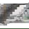 Mexen Mist-H L Duo kabina prysznicowa uchylna prawa 75 x 100 cm, transparent, chrom - 8A5L-075L-100P-01-00