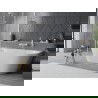 Mexen Oval Slim wanna wolnostojąca przyścienna 170 x 80 cm, biała, przelew biały - 52661708000-20