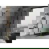 Mexen Mist-H L Duo kabina prysznicowa uchylna prawa 75 x 85 cm, transparent, czarna - 8A5L-075L-085P-70-00