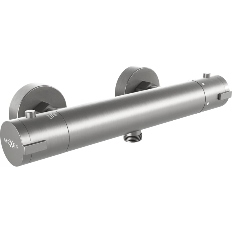 Mexen Kai termostatyczna bateria prysznicowa, grafit - 77100-66