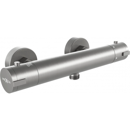 Mexen Kai termostatyczna bateria prysznicowa,  gun gray szczotkowany - 77100-66