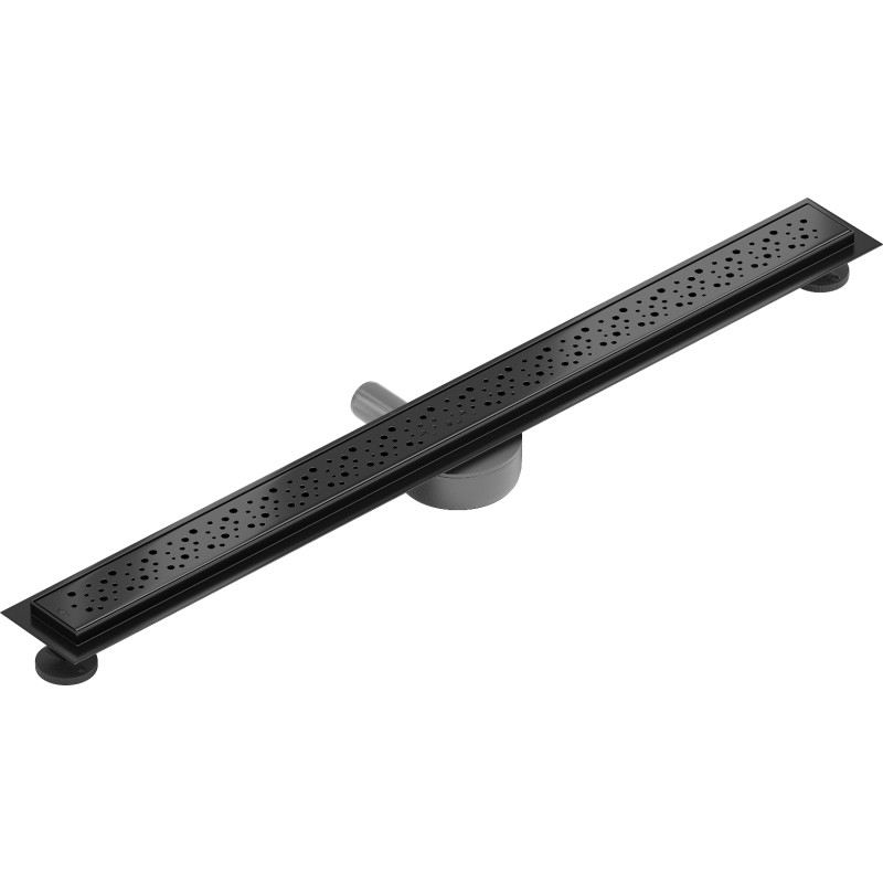 Mexen Flat 360° M12 odpływ liniowy obrotowy 80 cm, czarny - 1721080-40