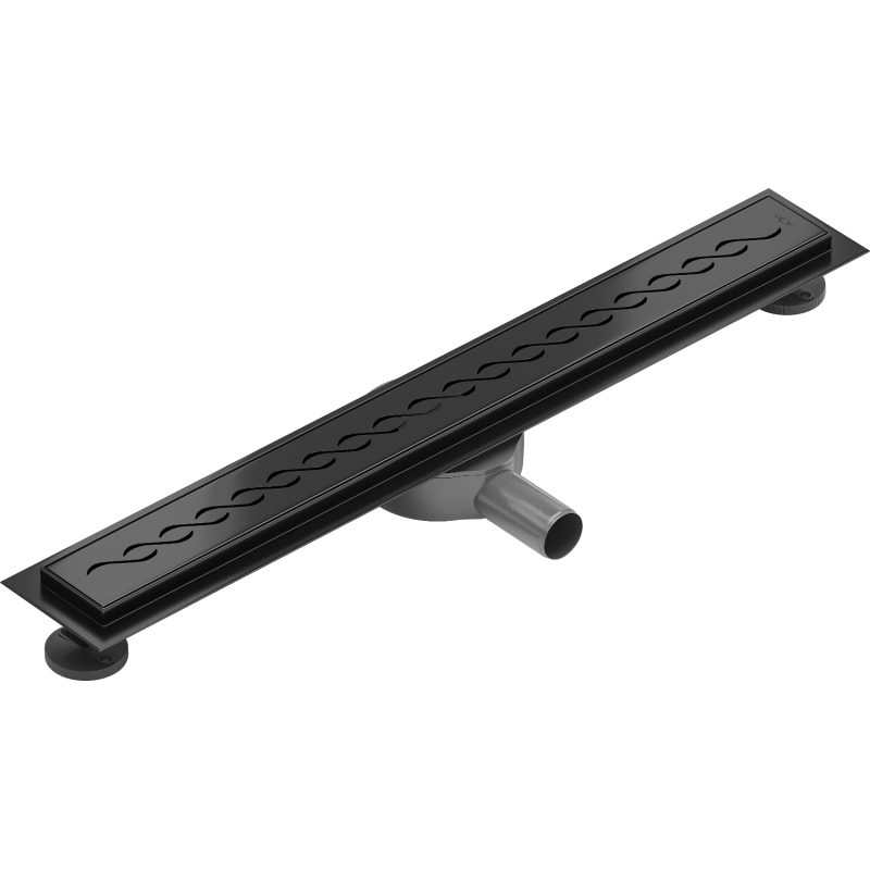 Mexen Flat 360° M18 odpływ liniowy obrotowy 60 cm, czarny - 1723060-40